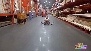 Clown gets dick sucked far The Home Depot